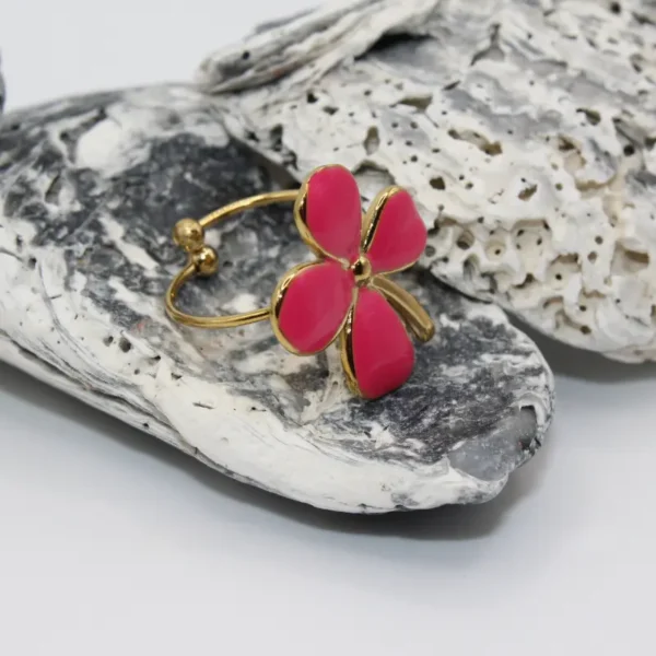 Anillo flor