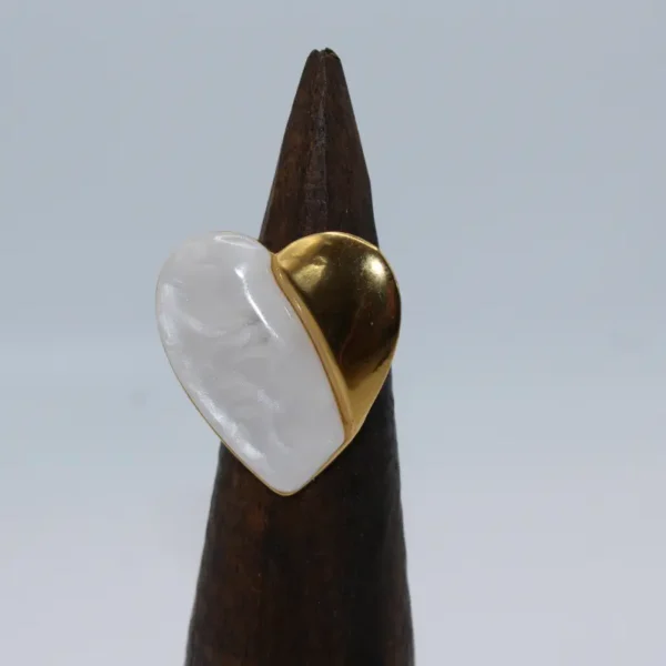 Anillo Corazón Dual