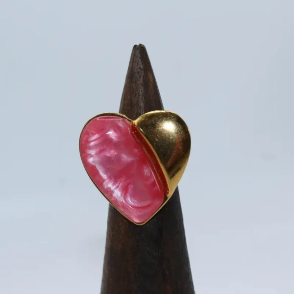 Anillo Corazón Dual